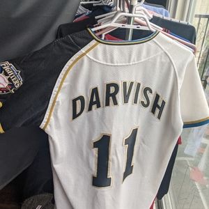 Rare NPB Yu Darvish throwback vintage 2003 Hokkaido Ham Fighters Medium